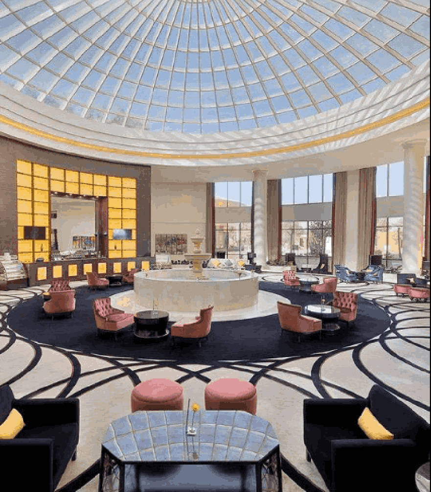 Hôtel cinq étoiles sous enseigne — Riyad, SA. Photographie du bien transmise avec la présentation confidentielle.